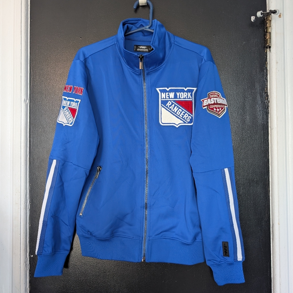 New York Rangers Jacket Pro Standard Track Jacket Men BNWT